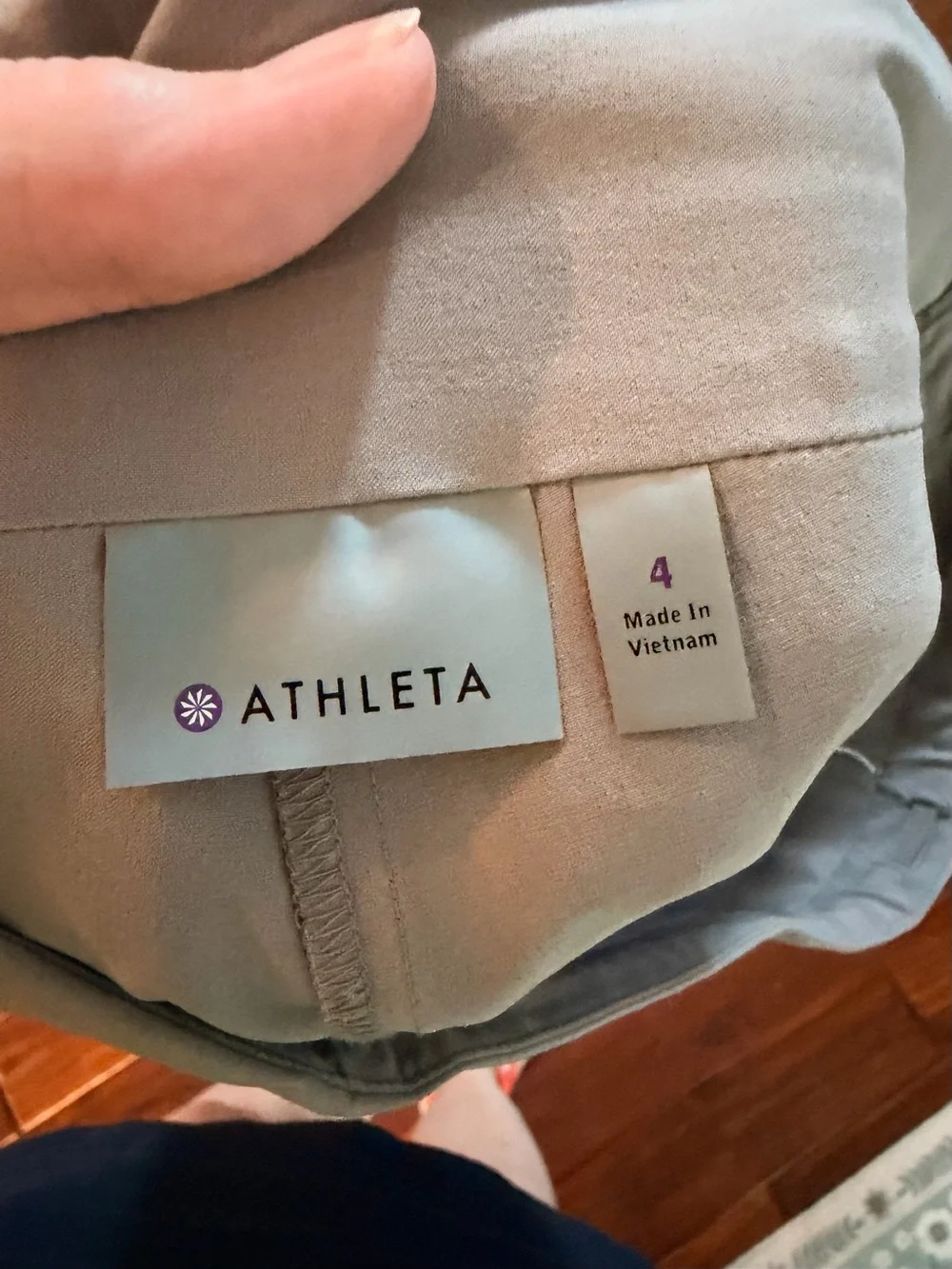 Athleta Women Ss4 Light Gray A-Line Skirt